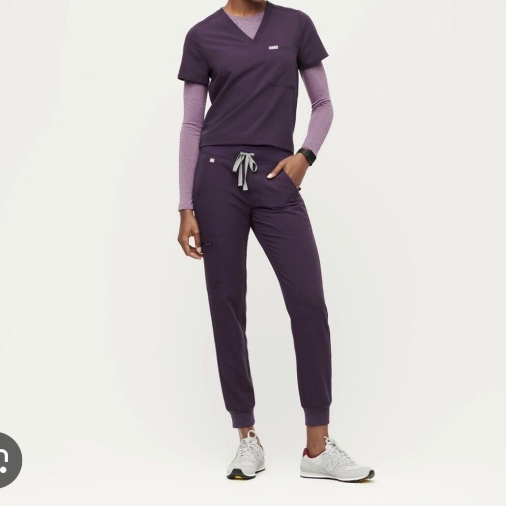 FIGS Purple Shadow Jogger S